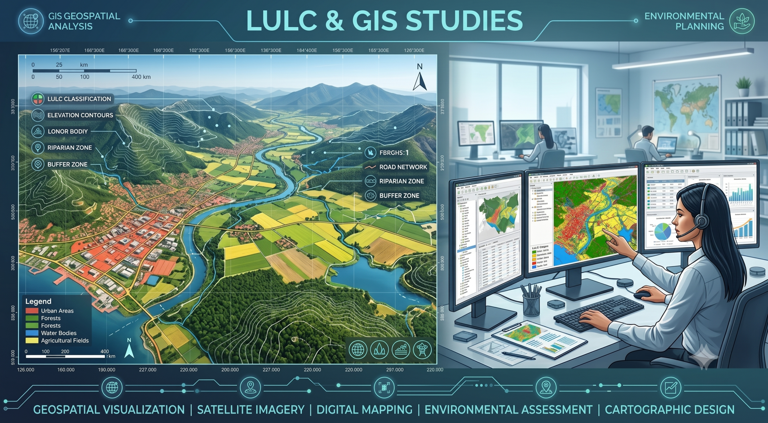 LULC and GIS Studies